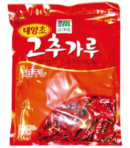 Amazon | チョンジョンウォン・キムチ用唐辛子粉 韓国食品 天日干し